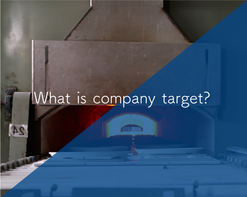 What is company target?